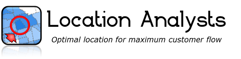 Location Analysts. Optimal location for maximum customer flow.